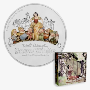 Pure Silver Coin - Disney Snow White 80th Anniversary