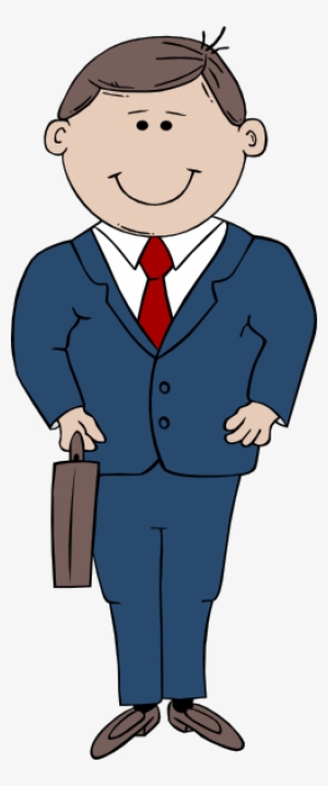Big Clip Art At - Cartoon Man In Suit