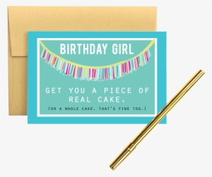 Teal, Greeting Card - Birthday