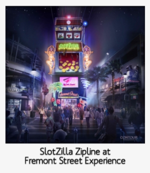 The $11 Million Attraction Will Forever Alter The Downtown - Las Vegas Fremont Street Slotzilla