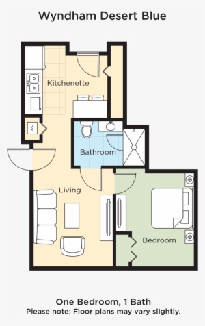 1 Bedroom - Wyndham Desert Blue One Bedroom Delux