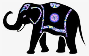 Animal,elephant,elephant Vector,zoo Animals,zoo,wild,nature, - Decorated Indian Elephant Clipart