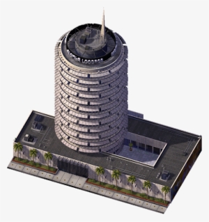 Capitol Records - Capitol Records Building Png