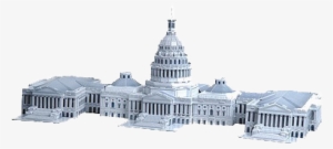 132pcs Capitol Hills 3d Puzzle - Jigsaw Puzzle