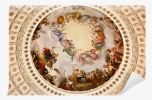 Capitol Building Rotunda Dome Ceiling Wall Mural • - Capitol Rotunda