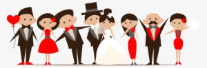 Wedding Clipart Png Image - Wedding Party Cartoon