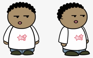 Angry Person Clipart - Black People Cartoon Png