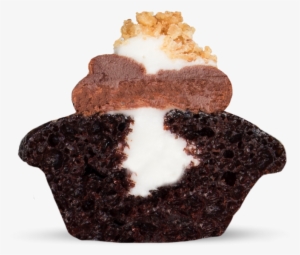 Smores Cupcake Small Cross View Image - S'more