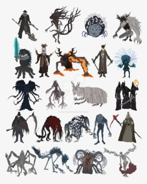 Bloodborne Bosses By Digitalcleo Deviantart Com On - Bloodborne Bosses