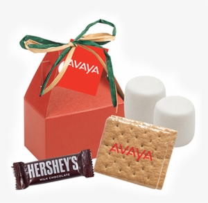 Custom Mini Gable Box W/ S'more Kit