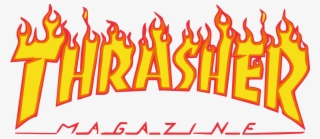 Back In Black - Thrasher T Shirt White