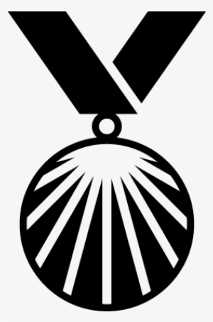Medal Variant With Rays Vector - Medaille Sportive