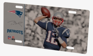 New England Patriots Tom Brady Metal Photo - New England Patriots