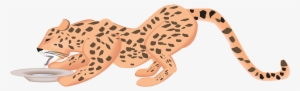 Water, Dish, Drinking, Cheetah, Art, Animal, Spots - Animal Drinking Water Png