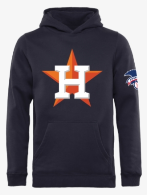Youth Houston Astros Design Your Own Hoodie - Houston Astros 28" X 44" Applique Double-sided House