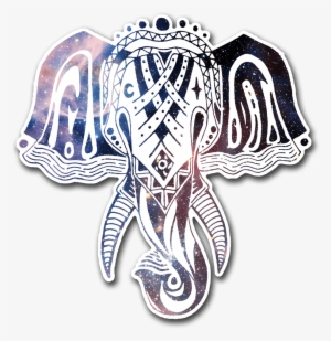 Stickerjunkies Original Cosmic Elephant - Sticker