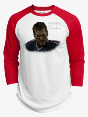 Tom Brady Feel My Wrath Polyester Game Baseball Jersey - Darkest Dungeon Tshirt