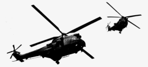 Brave Thinking Campaign Title Image - Military Helicopter