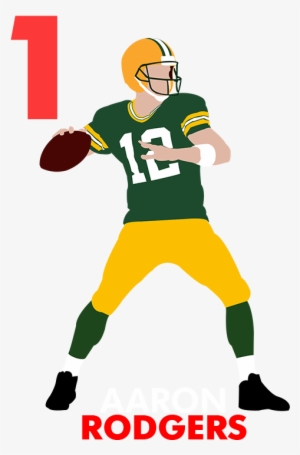 Read Up On More Quarterbacks Below - Aaron Rodgers Clipart