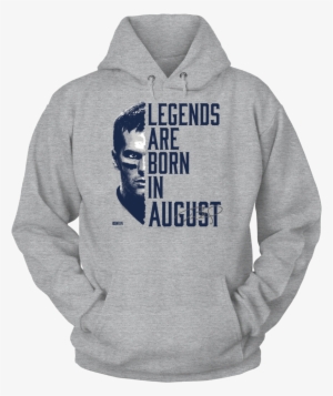 Legends Are Born In August T-shirts & Gifts - Michigan State Nike Football Tshirt
