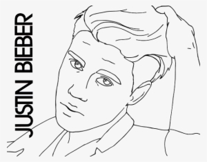 Clip Art Freeuse Drawing Celebrities Color - Justin Bieber