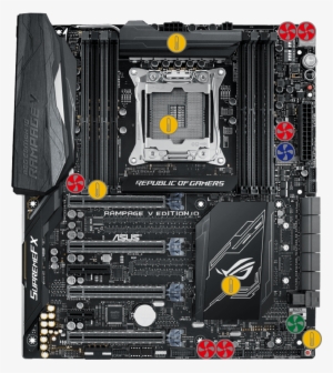 Cooler By Design - Asus Rog Rampage V Edition 10 - Motherboard - Extended
