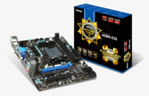 Msi A58m-e35 Fm2 Amd Motherboard - Motherboard Msi A78m E35