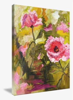 Go To Image - Glückliche Rosa-mohnblumen-karte Der Mutter Tages Karte