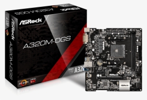 Asrock Amd A320m Dgs - Asrock Ab350m Hdv Motherboard