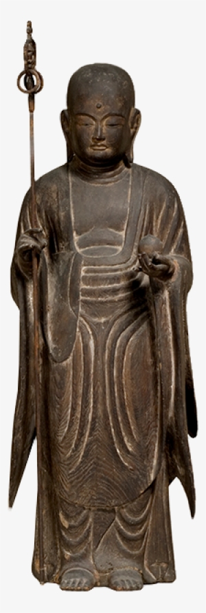 <em>jizo Bosatsu</em>, 9th-10th Century C - Bronze Sculpture