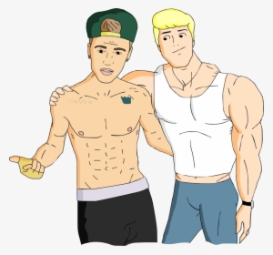 Fred Meets Justin Bieber By Kim - Fred Scooby Doo Muscle