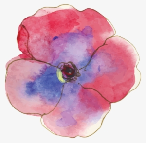 Vividflower4 - Watercolor Painting