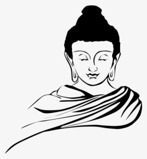 Buddha Clipart - Buddha Clipart Black And White