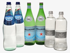 6 Water Bottle Group 3 - Italian Sparkling Water Bottle