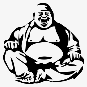 Clip Art Free Library America Free On Dumielauxepices - Buddhism Black And White