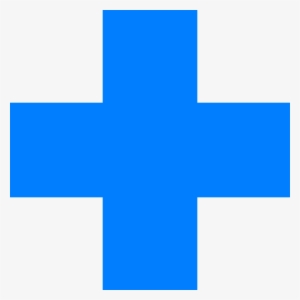 Blue Cross Clip Art At Clker - Blue Cross Png