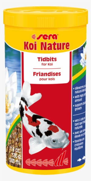 07145 Int Sera Koi Nature 1000 Ml - Fish Food Sera Koi Nature