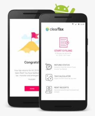App Features - Clear Tax Mobile App