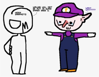 Why Not Waluigi - Cartoon