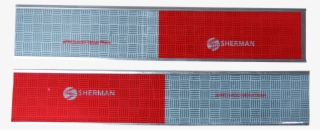 Side Reflective Strips With Sheet Right Side