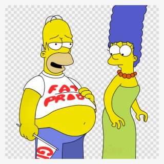 Homero Marge Png Clipart Homer Simpson Marge Simpson - Homer Simpson