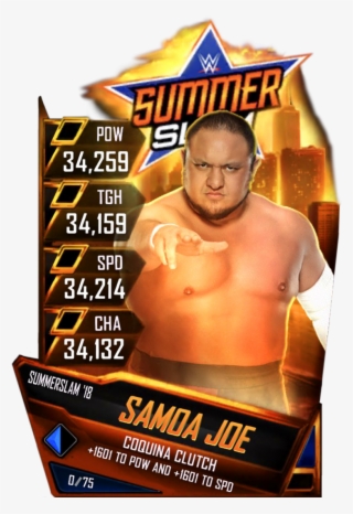 Samoajoe S4 21 Summerslam18 Ringdom - Wwe Supercard Summerslam 18 Bret Hart