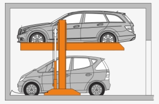 Three Level Stack Parker - City Car