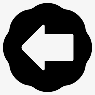 Left Arrow In Rounded Shape Comments - Gmail Icon Png