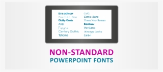 Non Standard Fonts Graphic - Siegwerk