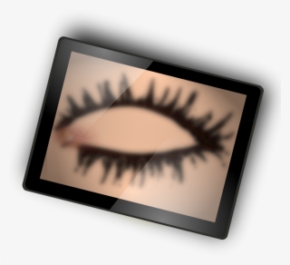 This Free Icons Png Design Of A Closed Eye On Tablet