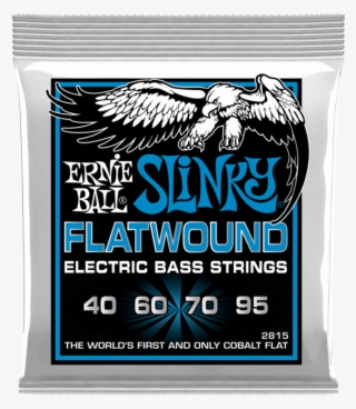Ernie Ball Extra Slinky Flatwound Electric Bass Strings - Ernie Ball P02814