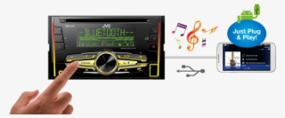 For More Information, Visit Www - Double Din Car Stereo Jvc Kw-db92bt Dab+ Tuner, Bluetooth