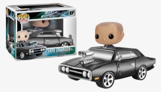 Dom Toretto With 1970 Dodge Charger Pop Ride - Figurine Pop Fast And Furious