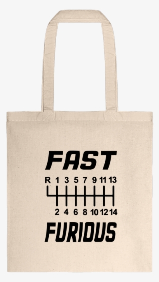 Sac En Toile Coton Fast Furious Par Masterchef - Boite De Vitesse Fast And Furious